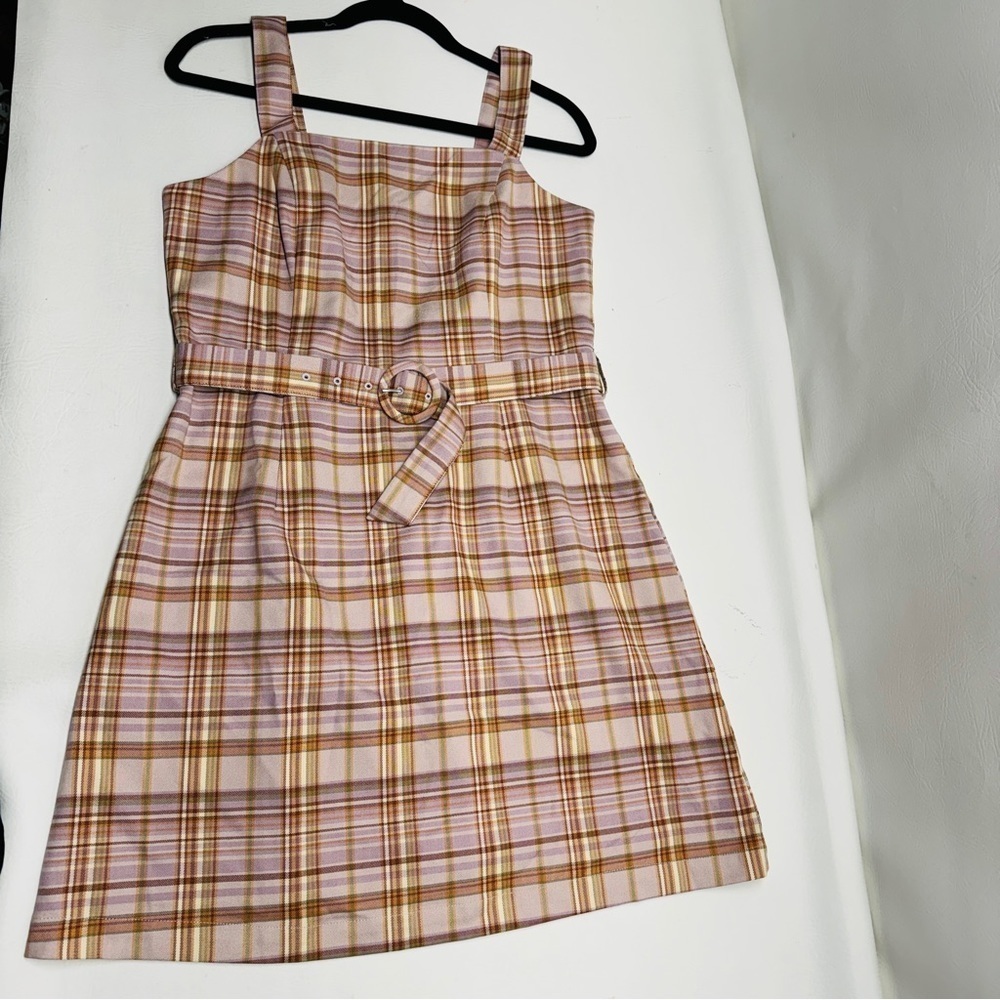 Princess Highway Plaid Dress Size 12 Nwt — image 3 of 8